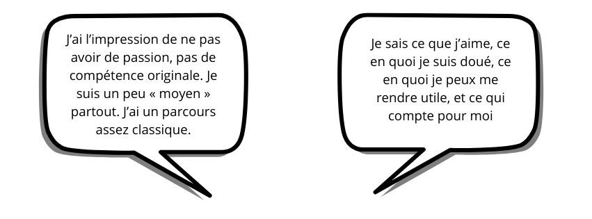 Petite voix confiante ou apeurée ? Laquelle choisis-tu d'écouter ?