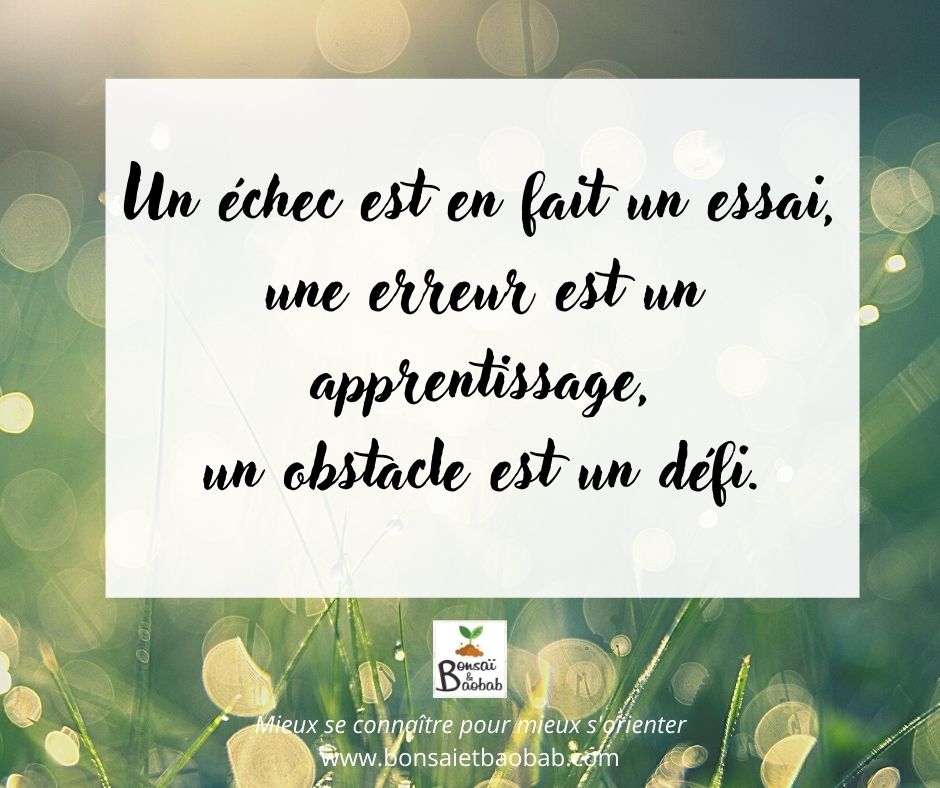 Les mots sont importants. 